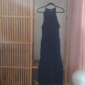 Blue maxi dress